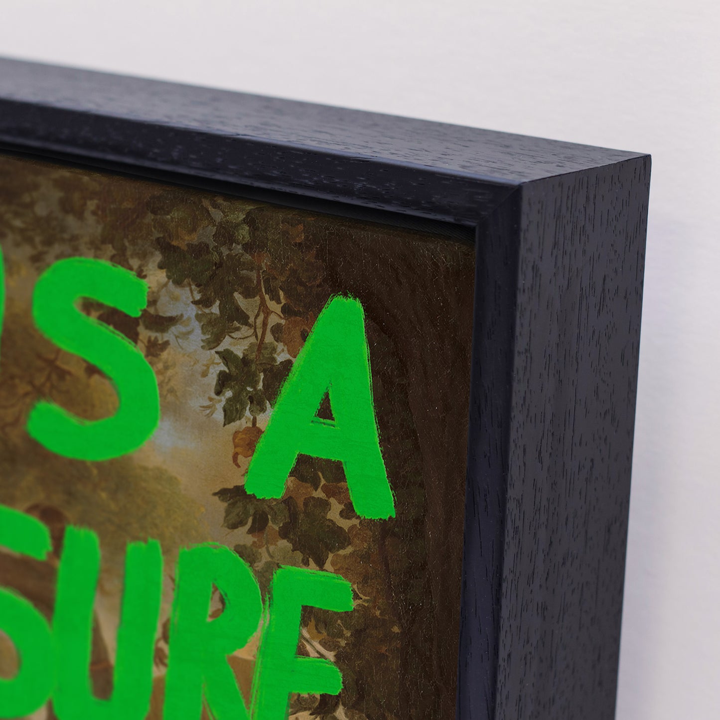 Sin is a Pleasure Canvas Print