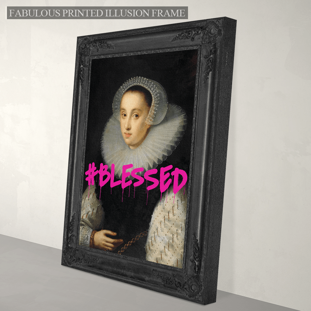 #BLESSED - Canvas Print