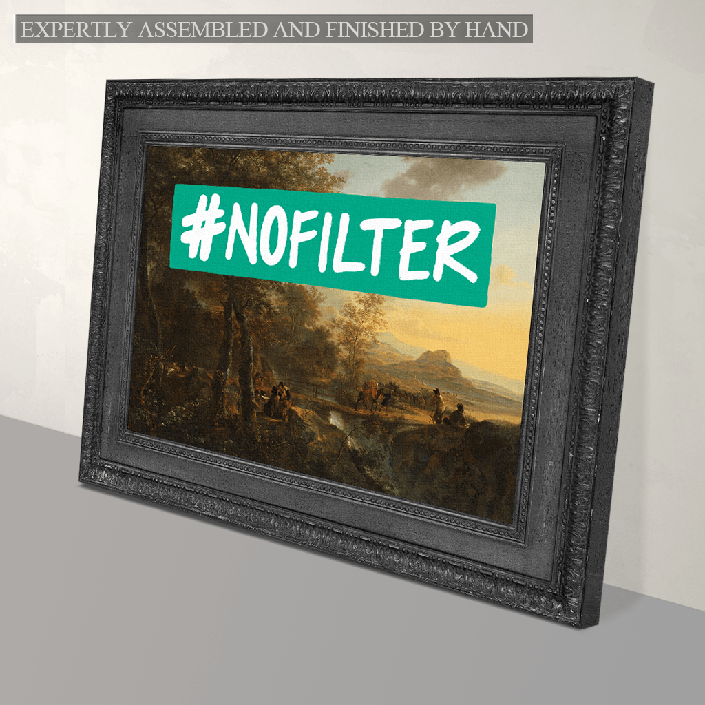 #NOFILTER - Canvas Print