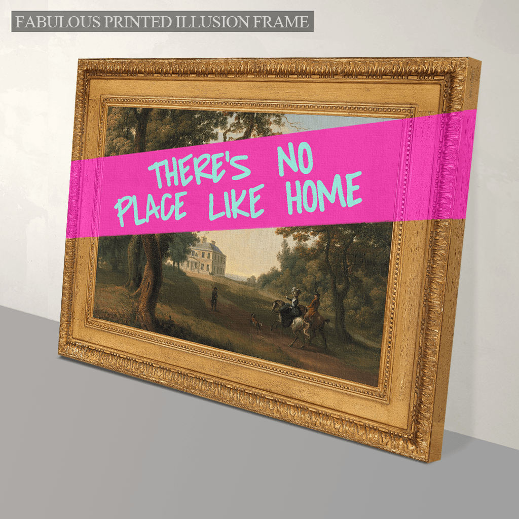 There's No Place Like Home Canvas Print